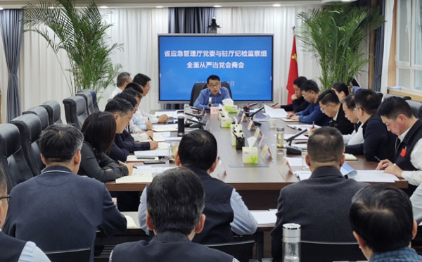 省应急管理厅党委与驻厅纪检监察组召开-全面从严治党会商会议.jpg